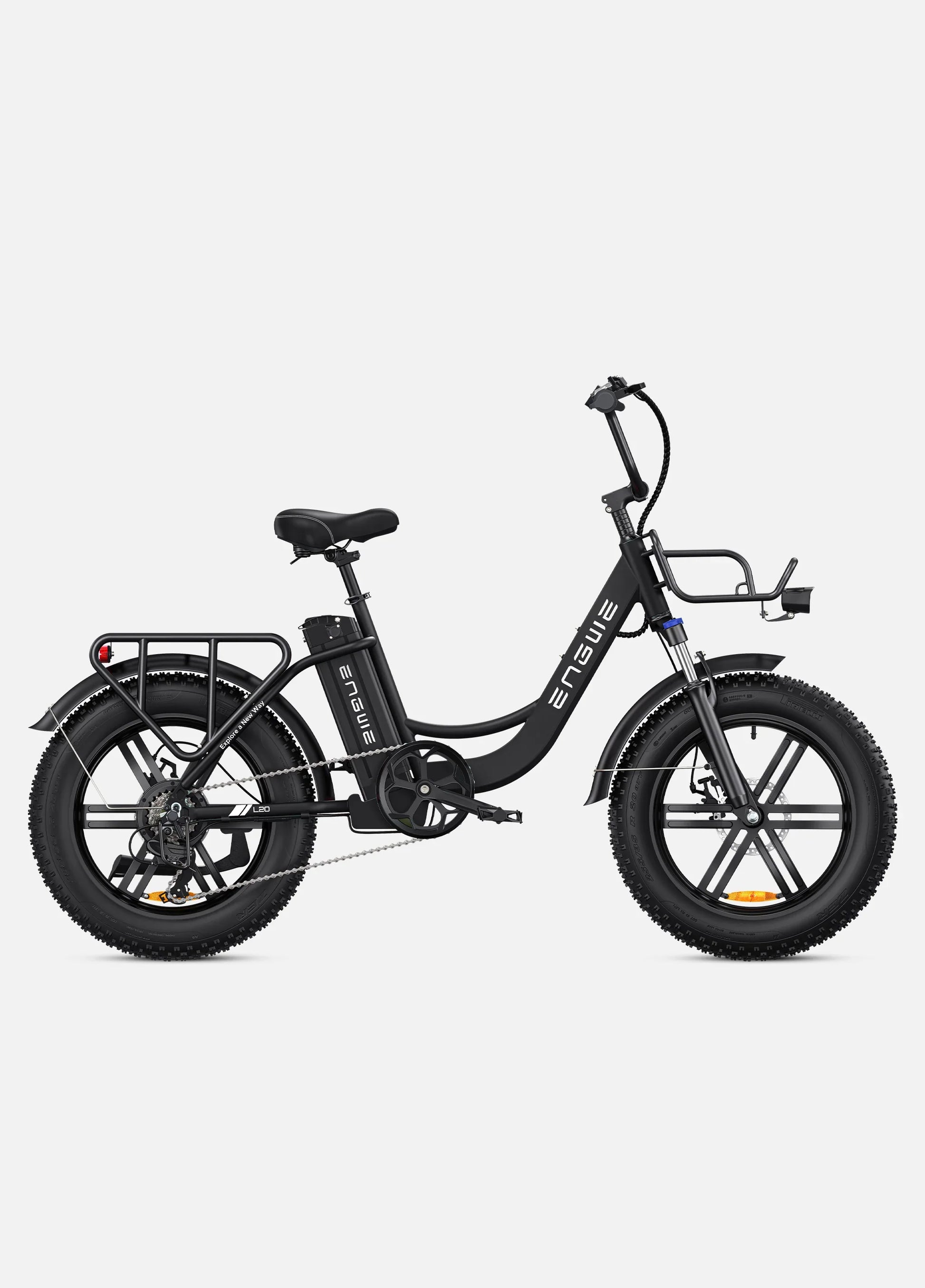 Engwe L20 Step-Through Fat Tire Electric Bike