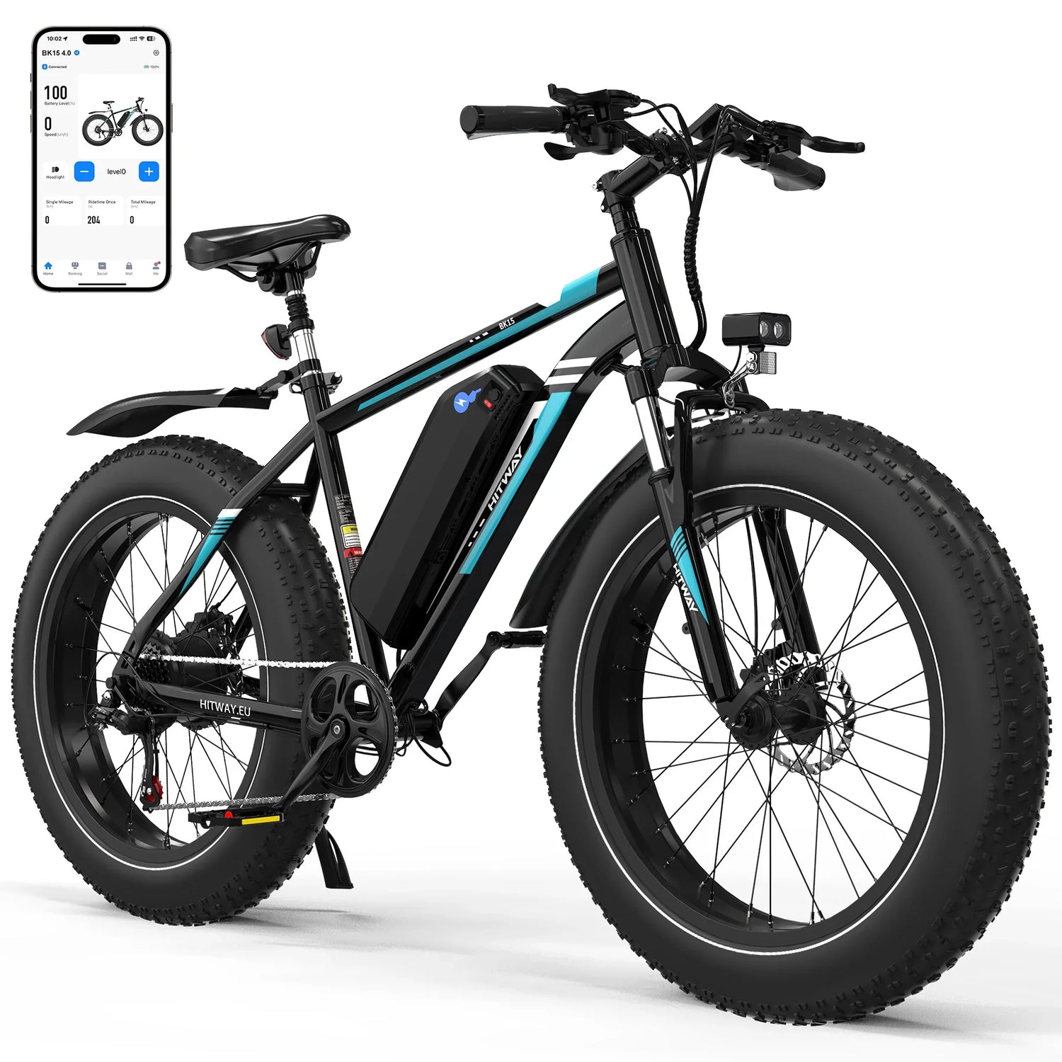 Hitway BK15 Fat Tire Electric Bike