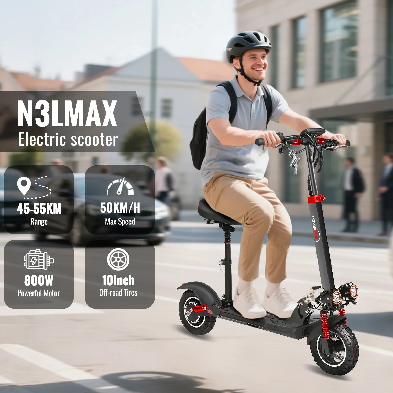 Seated Electric Scooter