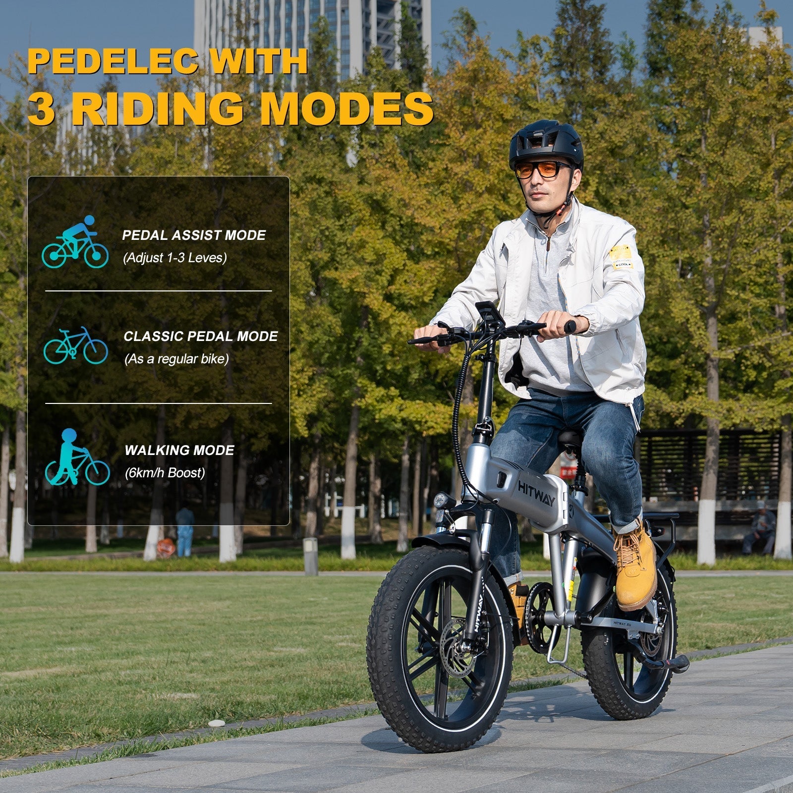 Hitway BK36 Folding Electric Bike