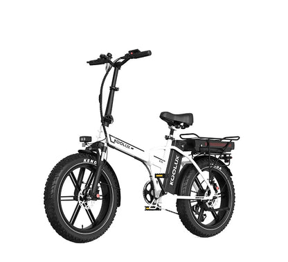 KOOLUX X11 Fat Tyre Dual Battery Electric Bike – 500W Motor | 48V 23.4Ah Dual Battery System | 20″ × 4.0″ Tyres | Folding Frame | Up to 150km Range | Long-Range All-Terrain E-Bike