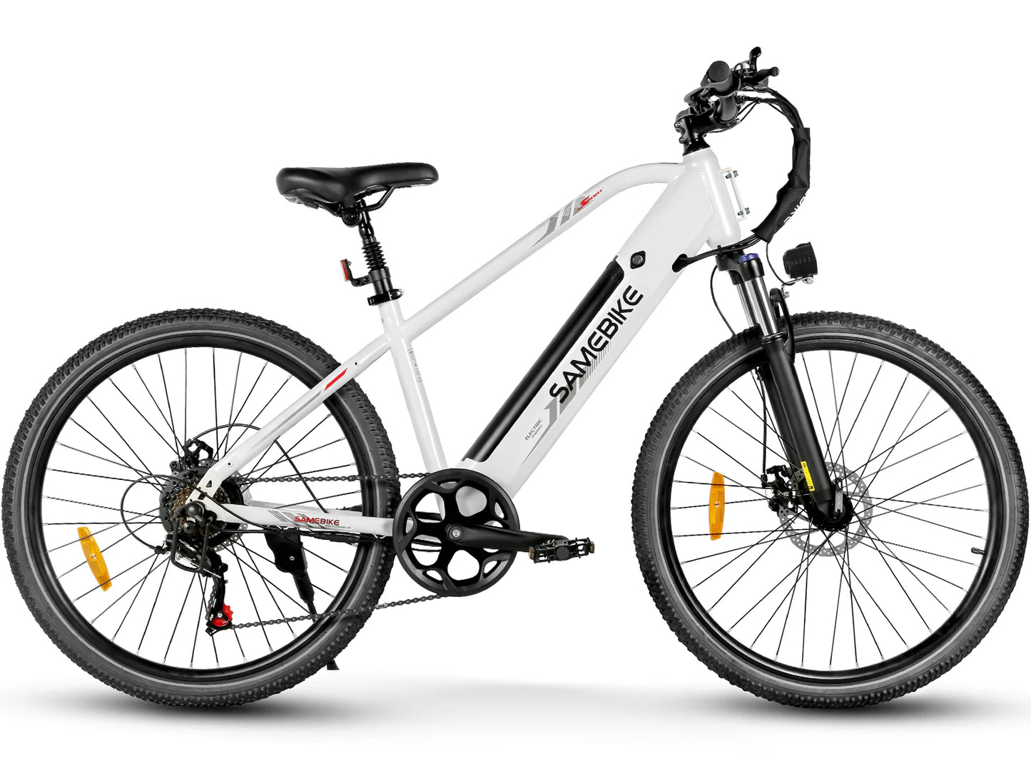 SAMEBIKE RS-A01MEN Urban Electric Bike – 250W Motor | 36V 15Ah Battery | 55Nm Torque | 27.5″ Tyres | Up to 110km Range | City Commuter E-Bike