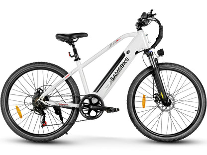 SAMEBIKE RS-A01MEN Urban Electric Bike – 250W Motor | 36V 15Ah Battery | 55Nm Torque | 27.5″ Tyres | Up to 110km Range | City Commuter E-Bike