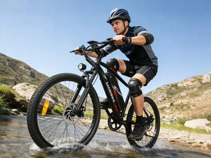 SAMEBIKE EBE2 Mountain Electric Bike – 250W Motor | 36V 13Ah Battery | Torque Sensor | 24″ Tyres | Up to 90km Range | Urban Commuter E-MTB