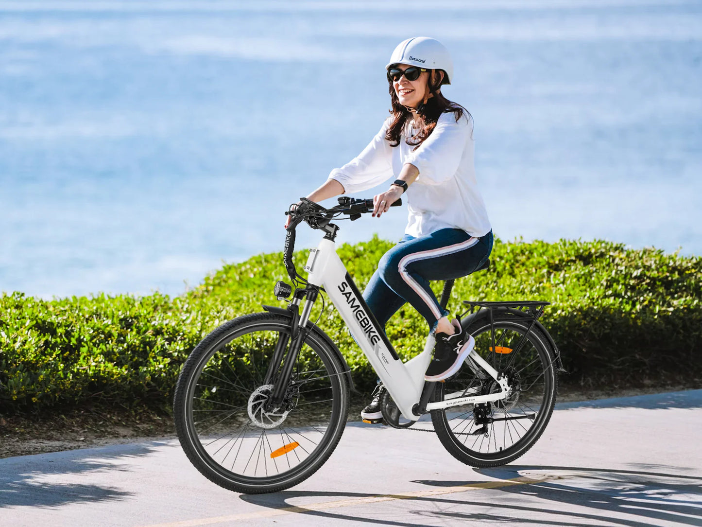 SAMEBIKE RS-A01 Pro Urban Electric Bike – 250W Motor | 36V 15Ah Battery | 55Nm Torque | 27.5″ Tyres | Up to 110km Range | City Commuter E-Bike