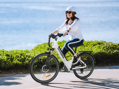 SAMEBIKE RS-A01 Pro Urban Electric Bike – 250W Motor | 36V 15Ah Battery | 55Nm Torque | 27.5″ Tyres | Up to 110km Range | City Commuter E-Bike