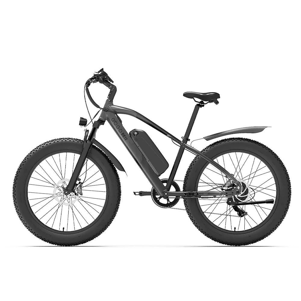 GOGOBEST GF600 Plus Electric Mountain Bike – Dual 1000W Motors | 48V 25Ah Battery | 26″ Fat Tyres | Full Suspension | High-Performance All-Terrain E-Bike