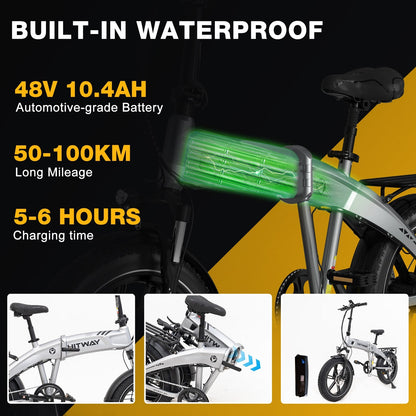 Hitway BK36 Folding Electric Bike