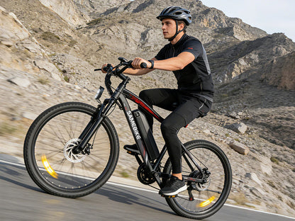 SAMEBIKE SY26-II Electric Bike – 250W Motor | 36V 13Ah Battery | 55Nm Torque | 26″ Tyres | Dual Suspension | Up to 90km Range | Urban Commuter MTB
