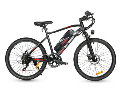 SAMEBIKE EBE2 Mountain Electric Bike – 250W Motor | 36V 13Ah Battery | Torque Sensor | 24″ Tyres | Up to 90km Range | Urban Commuter E-MTB