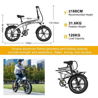 Hitway BK36 Folding Electric Bike