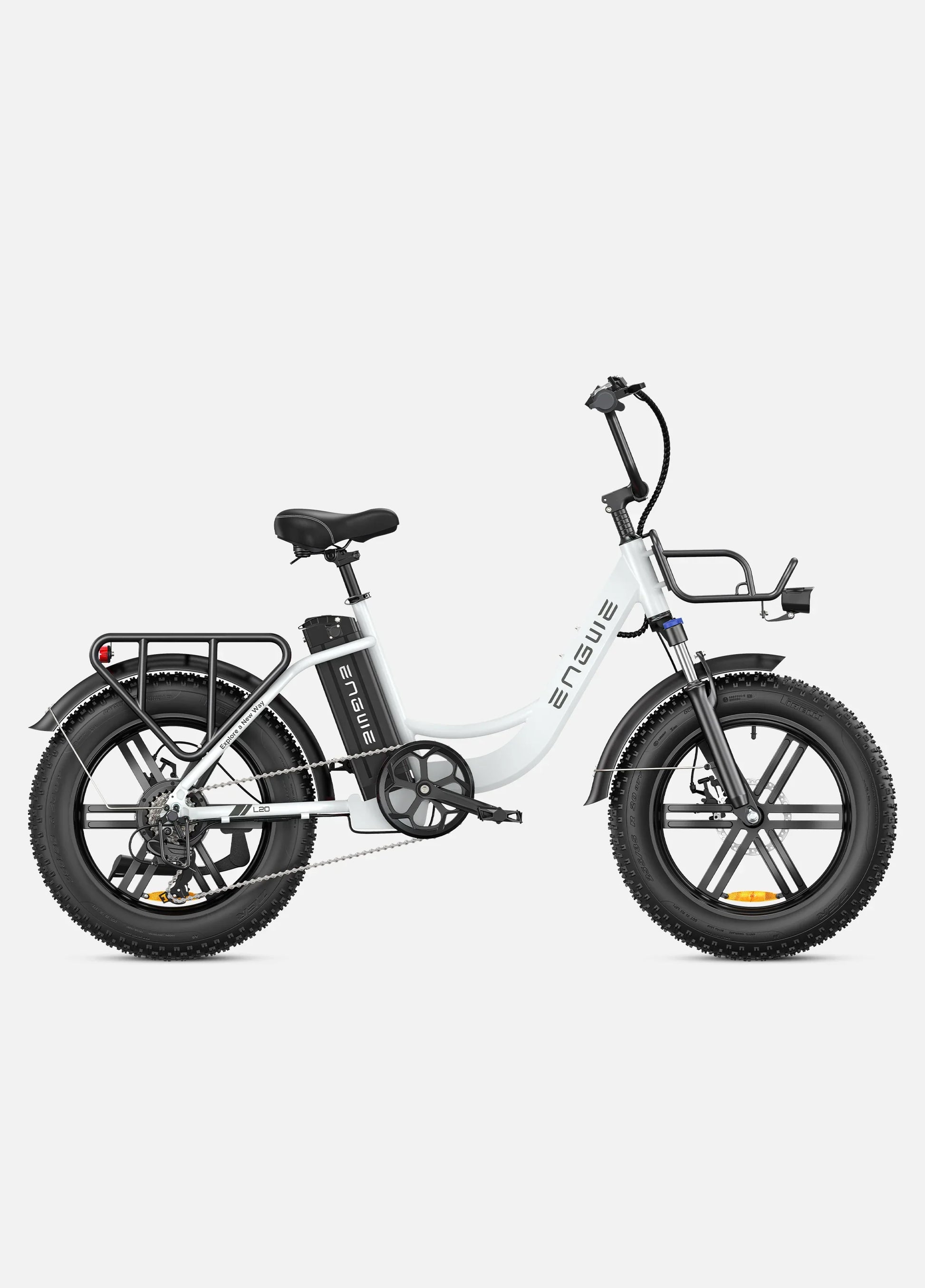 Engwe L20 Step-Through Fat Tire Electric Bike