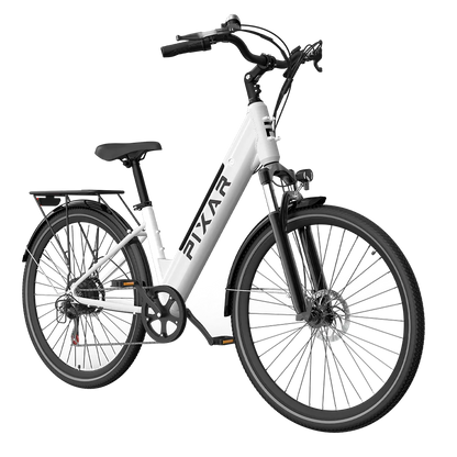 PIXAR Cruiser Electric Bike – 250W Motor | Samsung 36V 12.8Ah Battery | 27.5″ Wheels | Hydraulic Brakes | Up to 100km Range | Retro City Commuter E-Bike