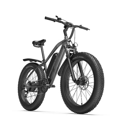 GOGOBEST GF600 Plus Electric Mountain Bike – Dual 1000W Motors | 48V 25Ah Battery | 26″ Fat Tyres | Full Suspension | High-Performance All-Terrain E-Bike
