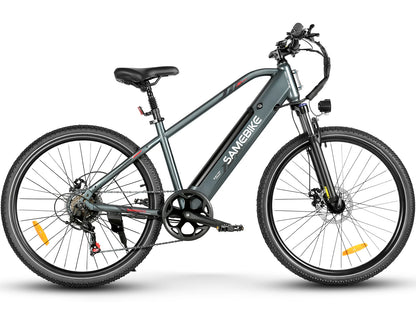 SAMEBIKE RS-A01MEN Urban Electric Bike – 250W Motor | 36V 15Ah Battery | 55Nm Torque | 27.5″ Tyres | Up to 110km Range | City Commuter E-Bike