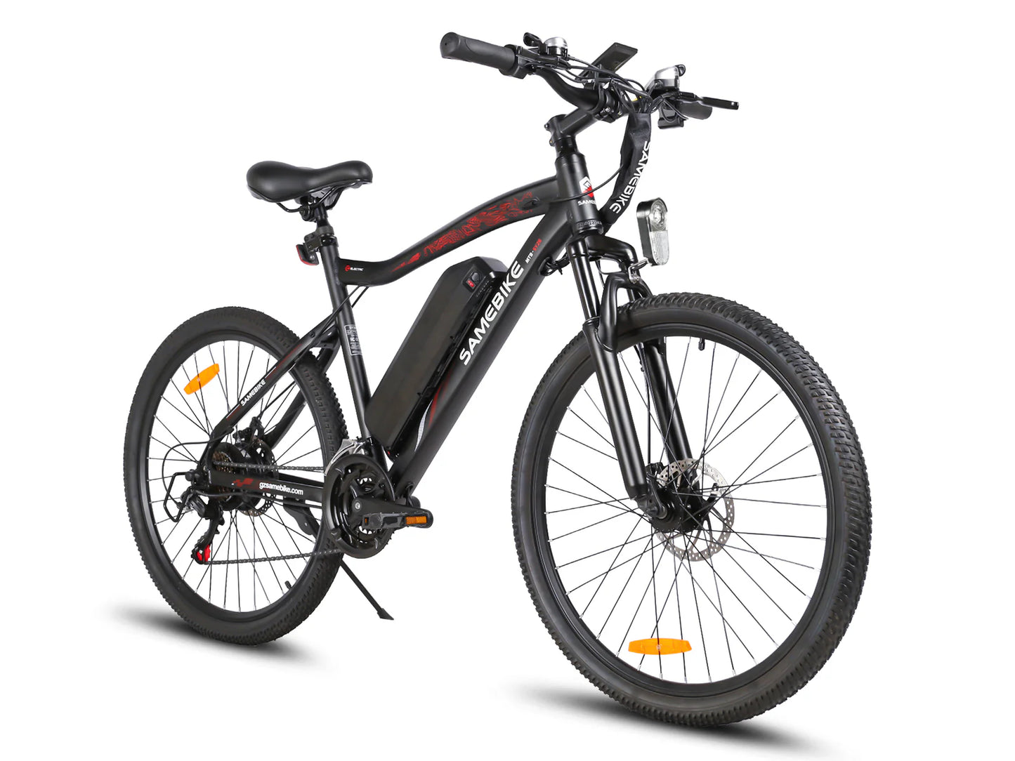 SAMEBIKE SY26-II Electric Bike – 250W Motor | 36V 13Ah Battery | 55Nm Torque | 26″ Tyres | Dual Suspension | Up to 90km Range | Urban Commuter MTB