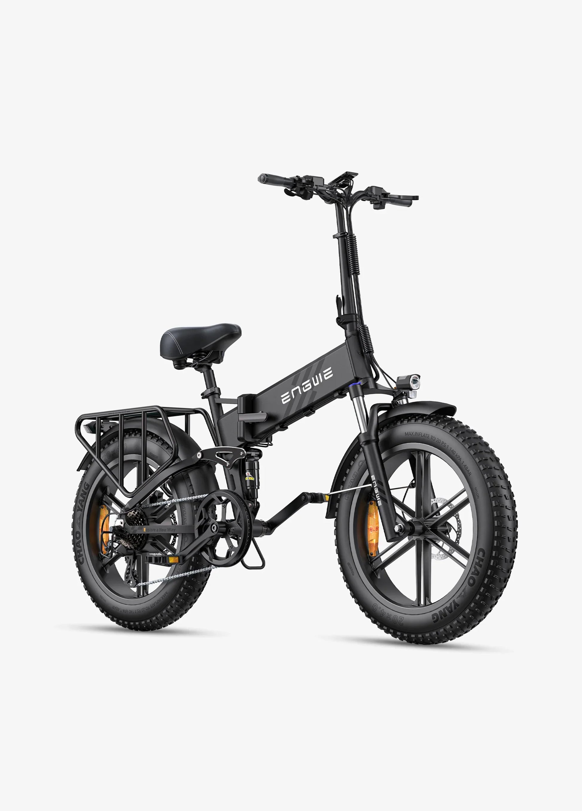 Fat Tires Folding E‑Bike 