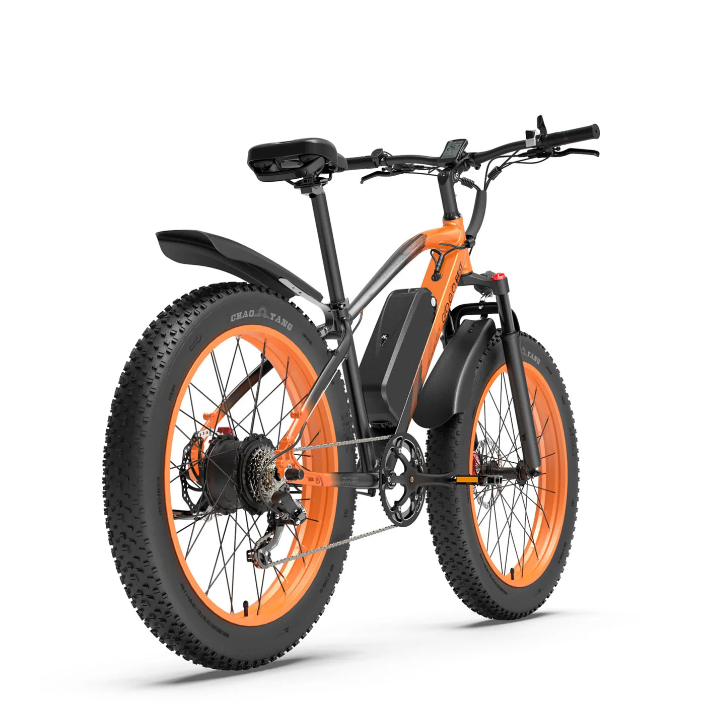 GOGOBEST GF600 Plus Electric Mountain Bike – Dual 1000W Motors | 48V 25Ah Battery | 26″ Fat Tyres | Full Suspension | High-Performance All-Terrain E-Bike
