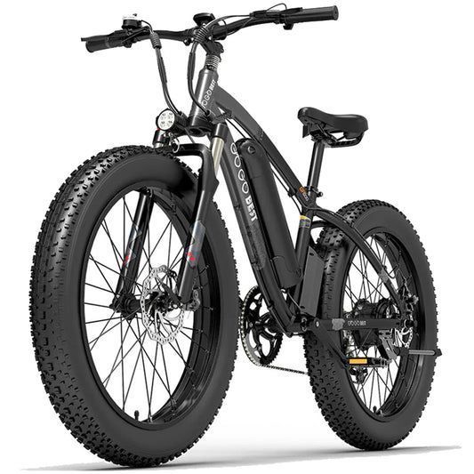 GOGOBEST GF600 Electric Mountain Bike – Dual 1000W Motors | 48V 23Ah Battery | 26″ Fat Tyres | Front Suspension | All-Terrain Adventure E-Bike