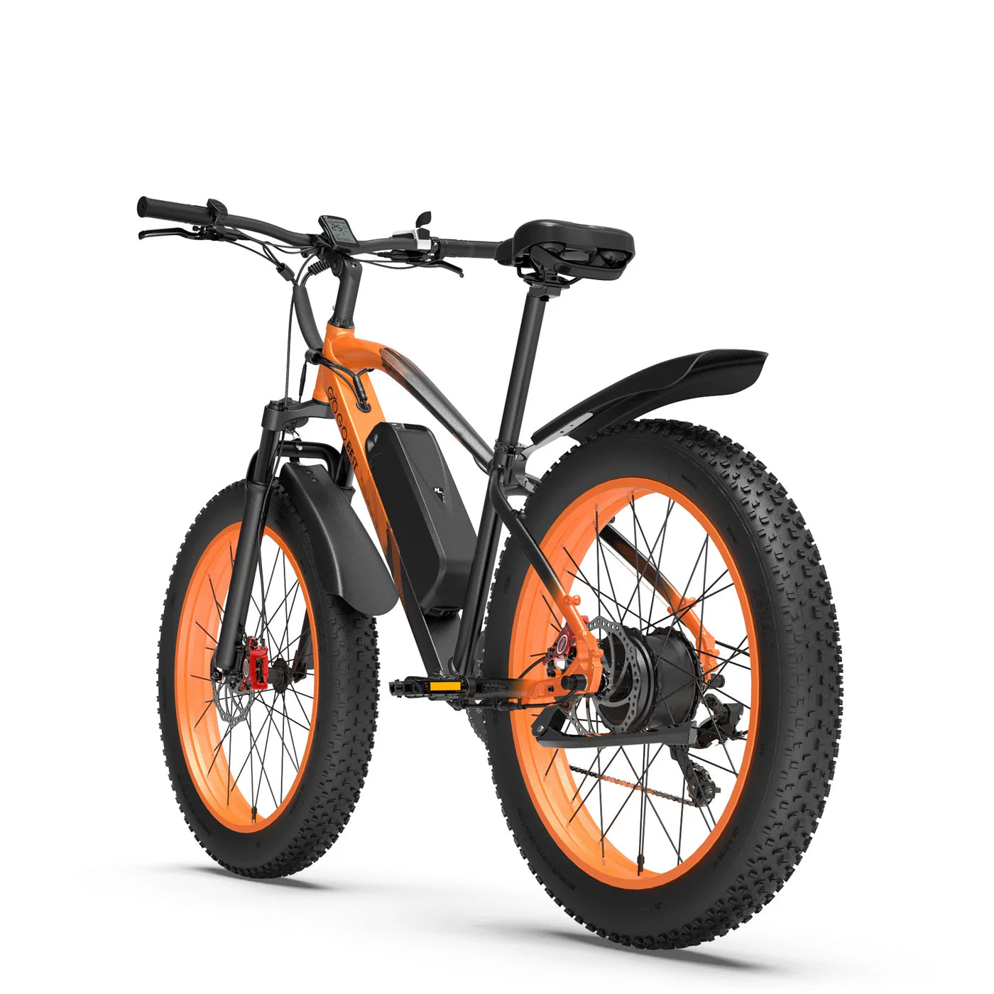 GOGOBEST GF600 Plus Electric Mountain Bike – Dual 1000W Motors | 48V 25Ah Battery | 26″ Fat Tyres | Full Suspension | High-Performance All-Terrain E-Bike