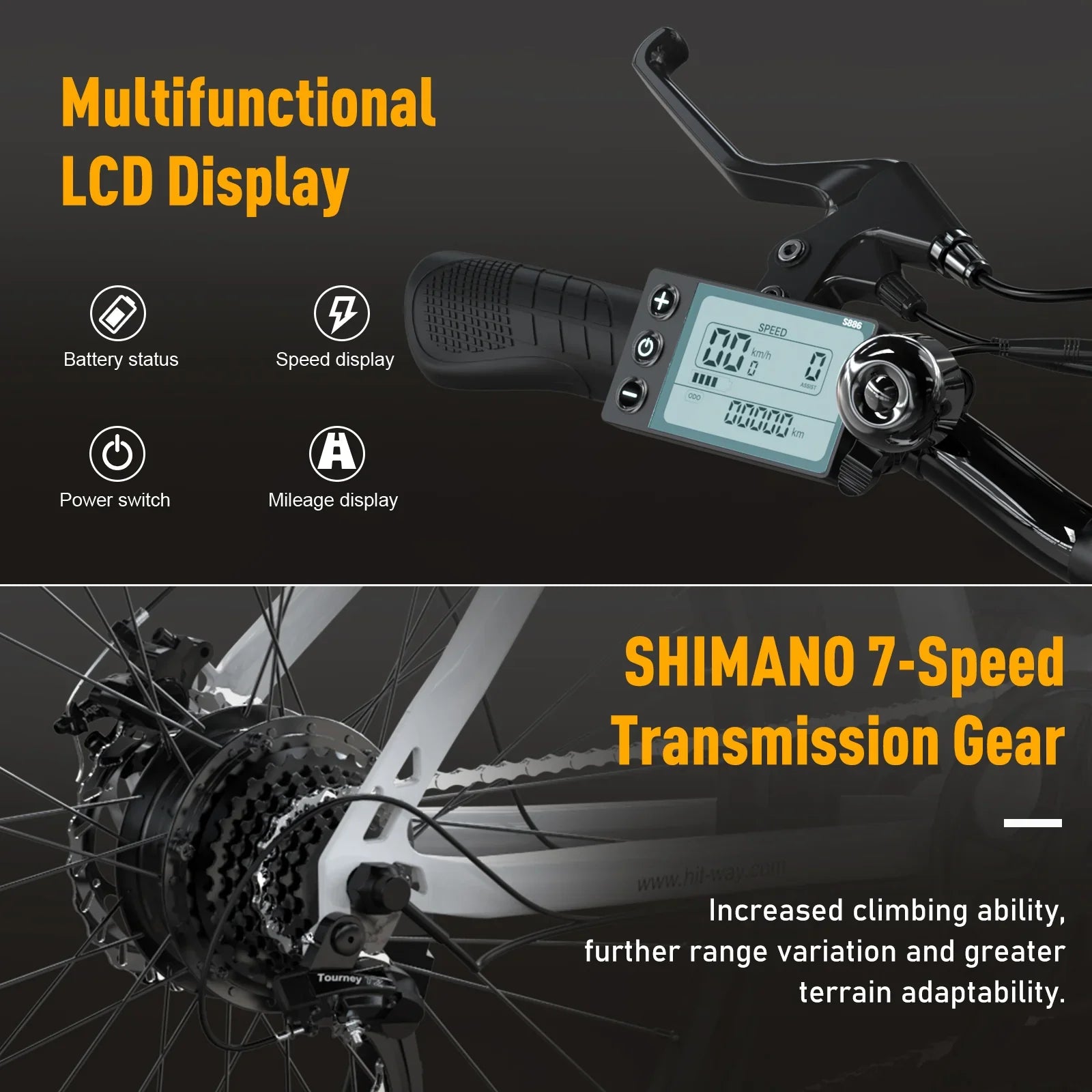 Hitway BK15 Electric Bike 