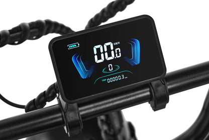 PIXAR SuperV Retro Electric Bike – 500W Motor | 48V 15.6Ah / 30Ah Battery | 20″ × 4.0″ Fat Tyres | Retro Cruiser Design | Up to 80km Range | Urban Fat Tyre E-Bike