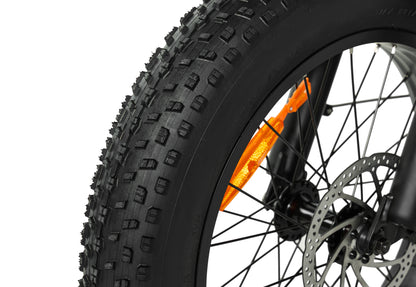 PIXAR SuperV Retro Electric Bike – 500W Motor | 48V 15.6Ah / 30Ah Battery | 20″ × 4.0″ Fat Tyres | Retro Cruiser Design | Up to 80km Range | Urban Fat Tyre E-Bike