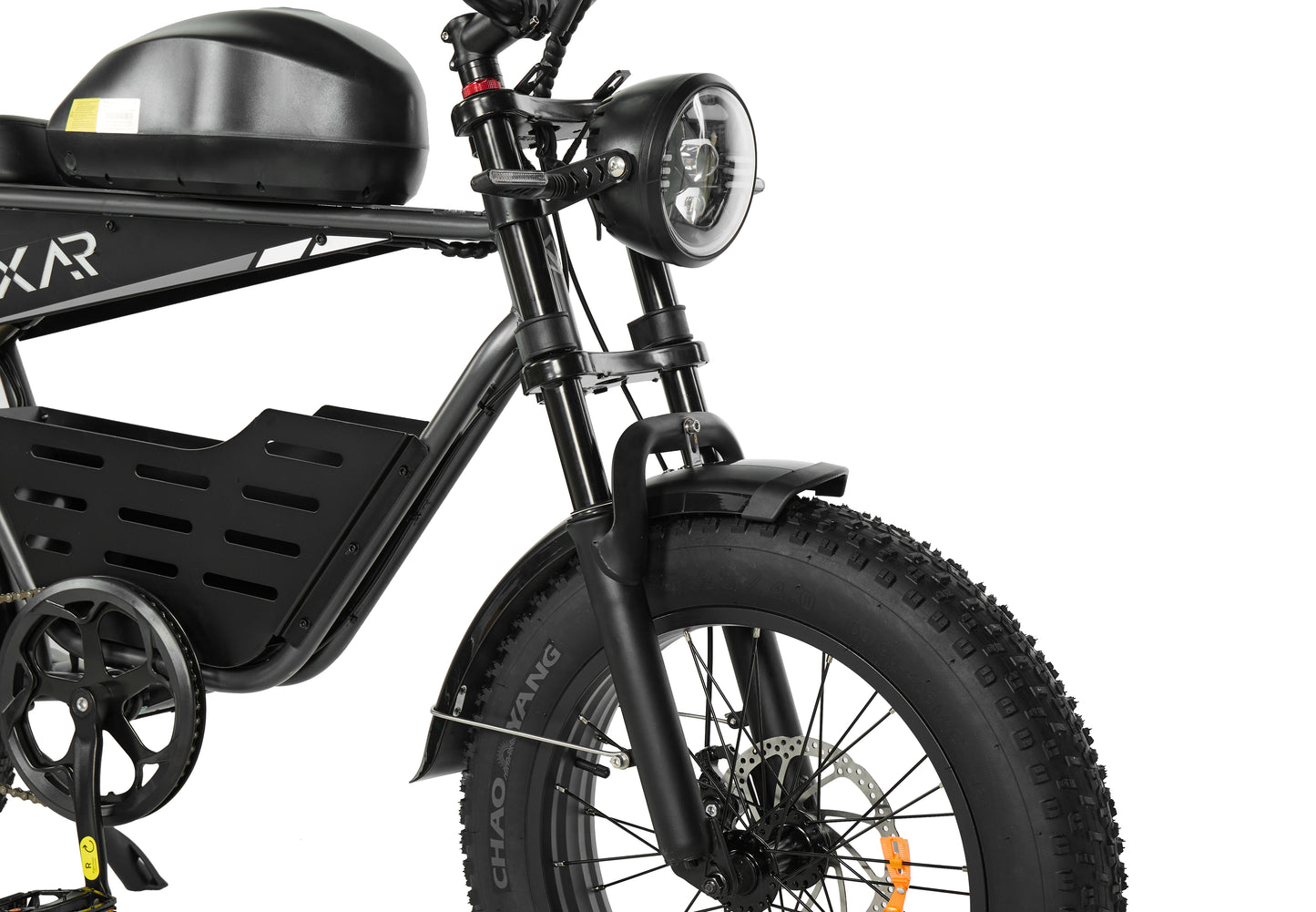 PIXAR SuperV Retro Electric Bike – 500W Motor | 48V 15.6Ah / 30Ah Battery | 20″ × 4.0″ Fat Tyres | Retro Cruiser Design | Up to 80km Range | Urban Fat Tyre E-Bike