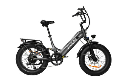 PIXAR Ride1 Electric Bike – 500W Peak Motor | 48V Battery | Fat Tyres | Shimano 7-Speed | Front Suspension | Urban All-Terrain E-Bike