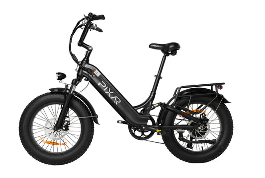 PIXAR Ride1 Electric Bike – 500W Peak Motor | 48V Battery | Fat Tyres | Shimano 7-Speed | Front Suspension | Urban All-Terrain E-Bike