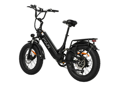 PIXAR Ride1 Electric Bike – 500W Peak Motor | 48V Battery | Fat Tyres | Shimano 7-Speed | Front Suspension | Urban All-Terrain E-Bike
