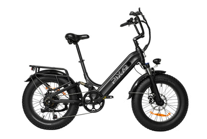 PIXAR Ride1 Electric Bike – 500W Peak Motor | 48V Battery | Fat Tyres | Shimano 7-Speed | Front Suspension | Urban All-Terrain E-Bike