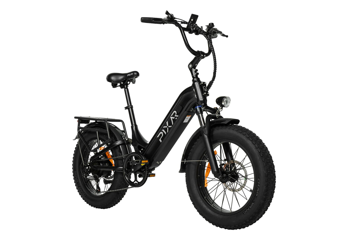 PIXAR Ride1 Electric Bike – 500W Peak Motor | 48V Battery | Fat Tyres | Shimano 7-Speed | Front Suspension | Urban All-Terrain E-Bike