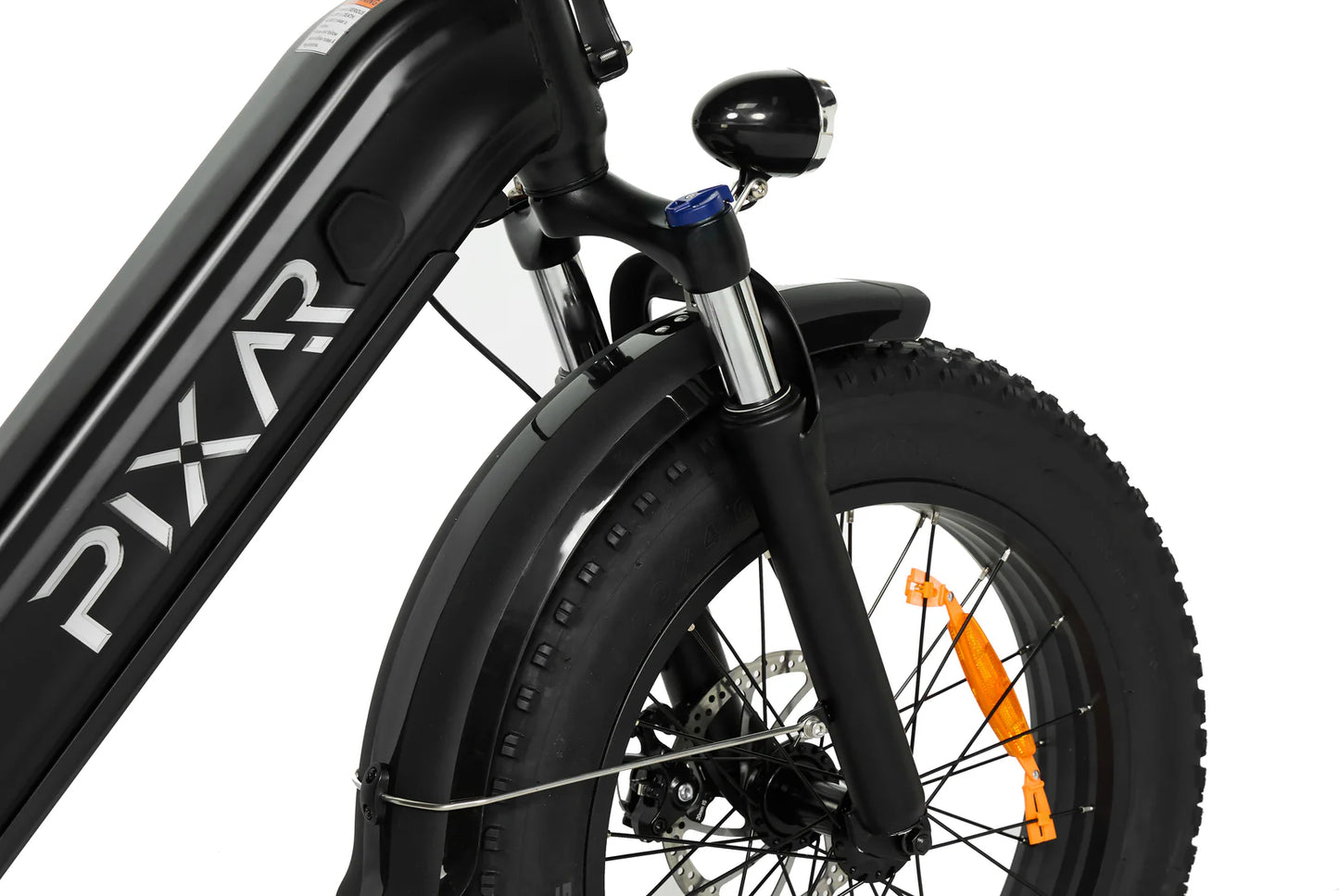 PIXAR Ride1 Electric Bike – 500W Peak Motor | 48V Battery | Fat Tyres | Shimano 7-Speed | Front Suspension | Urban All-Terrain E-Bike