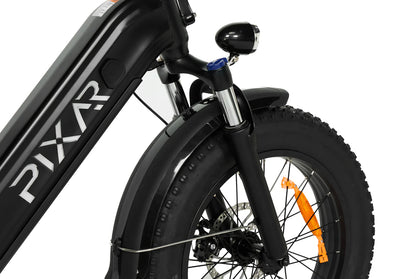 PIXAR Ride1 Electric Bike – 500W Peak Motor | 48V Battery | Fat Tyres | Shimano 7-Speed | Front Suspension | Urban All-Terrain E-Bike
