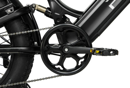 PIXAR Ride1 Electric Bike – 500W Peak Motor | 48V Battery | Fat Tyres | Shimano 7-Speed | Front Suspension | Urban All-Terrain E-Bike