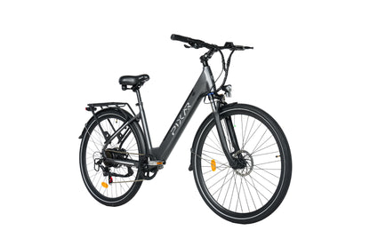 PIXAR City1 Electric Bike – 250W Motor | 36V Battery | Fat Tyres | Shimano 7-Speed | Front Suspension | Urban Commuter E-Bike
