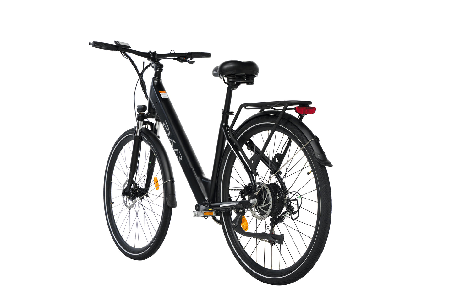 PIXAR City1 Electric Bike – 250W Motor | 36V Battery | Fat Tyres | Shimano 7-Speed | Front Suspension | Urban Commuter E-Bike