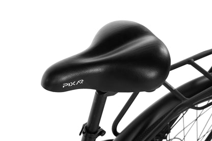 PIXAR City1 Electric Bike – 250W Motor | 36V Battery | Fat Tyres | Shimano 7-Speed | Front Suspension | Urban Commuter E-Bike
