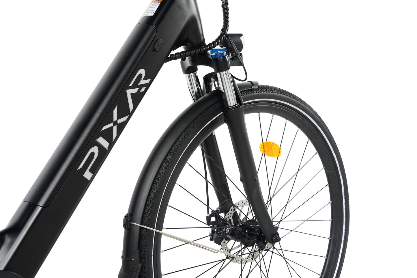 PIXAR City1 Electric Bike – 250W Motor | 36V Battery | Fat Tyres | Shimano 7-Speed | Front Suspension | Urban Commuter E-Bike