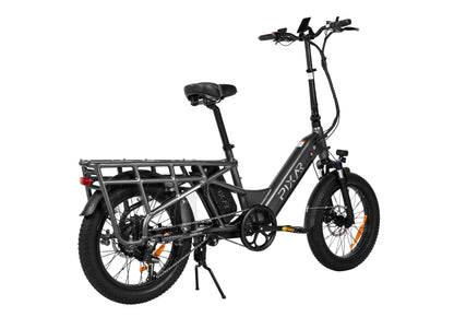 PIXAR Plus7 Electric Bike – 500W Motor | 48V 10.4Ah Removable Battery | Fat Tyres | Shimano 7-Speed | Front Suspension | Up to 65km Range | Urban Fat Tyre E-Bike