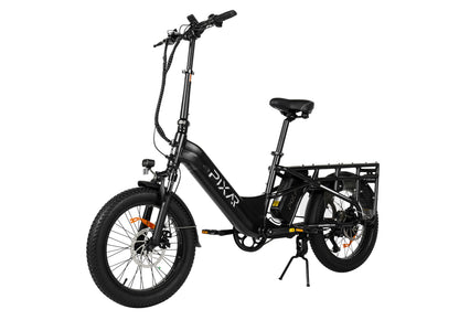 PIXAR Plus7 Electric Bike – 500W Motor | 48V 10.4Ah Removable Battery | Fat Tyres | Shimano 7-Speed | Front Suspension | Up to 65km Range | Urban Fat Tyre E-Bike