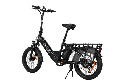 PIXAR Plus7 Electric Bike – 500W Motor | 48V 10.4Ah Removable Battery | Fat Tyres | Shimano 7-Speed | Front Suspension | Up to 65km Range | Urban Fat Tyre E-Bike