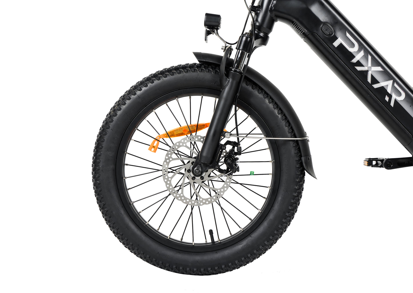 PIXAR Plus7 Electric Bike – 500W Motor | 48V 10.4Ah Removable Battery | Fat Tyres | Shimano 7-Speed | Front Suspension | Up to 65km Range | Urban Fat Tyre E-Bike