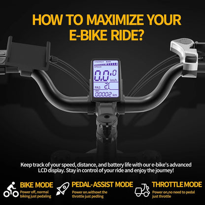 Ridstar YVY C20 Pro / Q20 Pro – 2000W Dual Motor | 52V 40Ah Dual Battery | 20″×4″ Fat Tires