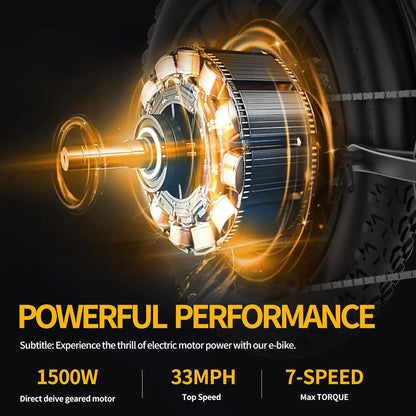 Ridstar YVY C20 Pro / Q20 Pro – 2000W Dual Motor | 52V 40Ah Dual Battery | 20″×4″ Fat Tires