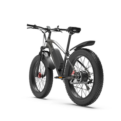 GOGOBEST GF600 Plus Electric Mountain Bike – Dual 1000W Motors | 48V 25Ah Battery | 26″ Fat Tyres | Full Suspension | High-Performance All-Terrain E-Bike