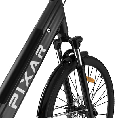 PIXAR Cruiser Electric Bike – 250W Motor | Samsung 36V 12.8Ah Battery | 27.5″ Wheels | Hydraulic Brakes | Up to 100km Range | Retro City Commuter E-Bike