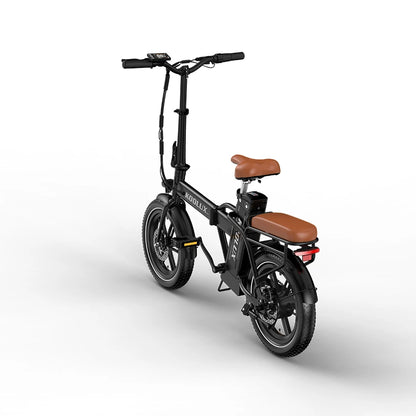KOOLUX X10 Electric Bike – 250W Motor | 36V 13Ah Battery | 16″ × 3.0″ Tyres | Folding Urban E-Bike | Up to 65km Range | Compact City Commuter Bike