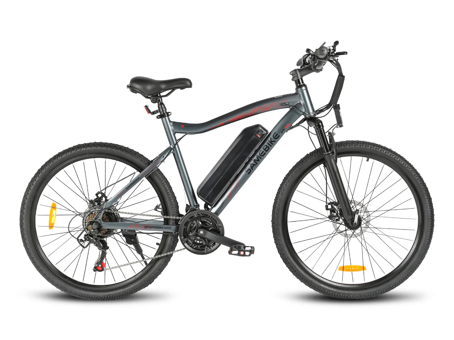 SAMEBIKE SY26-II Electric Bike – 250W Motor | 36V 13Ah Battery | 55Nm Torque | 26″ Tyres | Dual Suspension | Up to 90km Range | Urban Commuter MTB